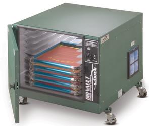 Vastex 10 screen capacity Dri-Vault Screen Drying Cabinet with Digital controller