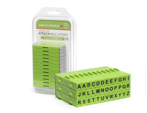 Xiem Tools Attachable Letters Stamp Set 36 Pcs UPPER CASE