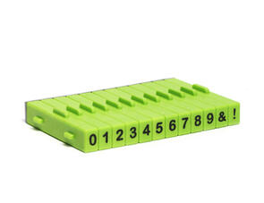 Xiem Tools Attachable Numbers Stamp Set 12 Pcs
