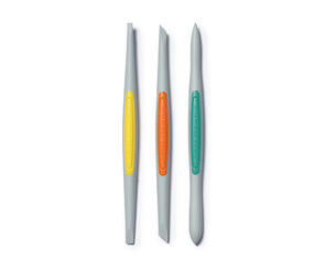 Xiem Tools Clay Finishing Tools Flex-Firm Silicone Set of 3 Medium