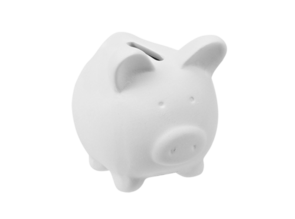 Bisque Imports Lowfire Little Piggy Bank