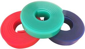 Urethane Squeegee Blade 4m Roll 80 Blue
