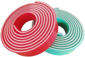 Urethane Squeegee Blade 4m Roll 65/90/65 Red/White