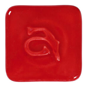 Abbots Midfire Brushable Glaze Deep Glossy Red