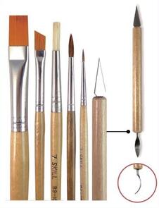 Brush Set for Greenware