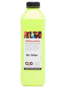 Silhouette Fabric Paint & Tie Dyes Glo Yellow