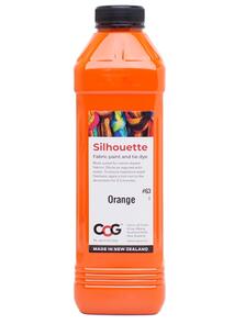 Silhouette Fabric Paint & Tie Dyes Orange