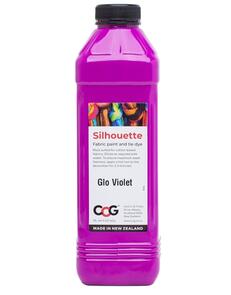 Silhouette Fabric Paint & Tie Dyes Glo Violet