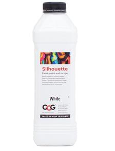 Silhouette Fabric Paint & Tie Dyes White