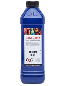 Silhouette Fabric Paint & Tie Dyes Brilliant Blue