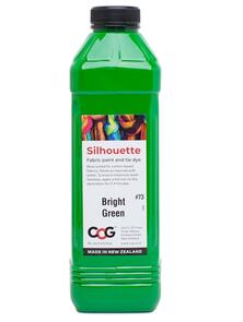Silhouette Fabric Paint & Tie Dyes Bright Green