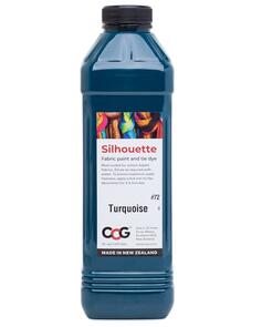 Silhouette Fabric Paint & Tie Dyes Turquoise