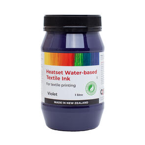 Heatset Water Based Textile Ink Violet