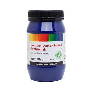 Heatset Water Based Textile Ink Navy Blue