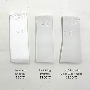 NPS Clayworks Cool Ice Midfire Porcelain Clay
