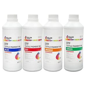 DTF Station Colour Prime DTF RBGO Ink. Set of 4x 1kg