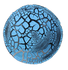 Laguna Dry Lakes Crackle Brushable Glaze DL-104 Glacier Ice Light Blue