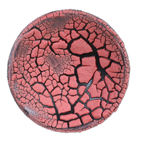 Laguna Dry Lakes Crackle Brushable Glaze DL-108 Lava Lake