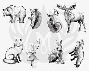 Mayco Designer Silk Screen Woodland Animals
