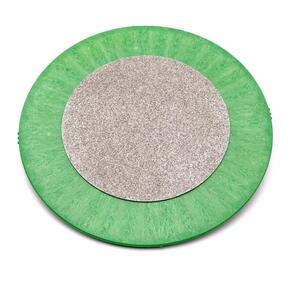 DiamondCore 8" Diamond Grinding Disc on 12" Bat