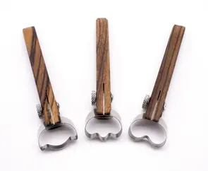 DiamondCore R207-209 Series Wavy Shapes XL Handheld Clay Extruder Set of 3