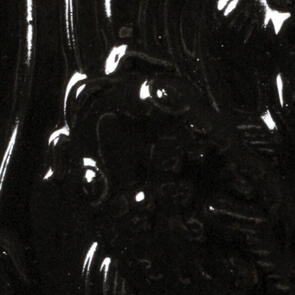 Amaco Gloss Lowfire Brushable Glaze LG-1 True Black