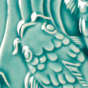 Amaco Gloss Lowfire Brushable Glaze LG-26 Turquoise