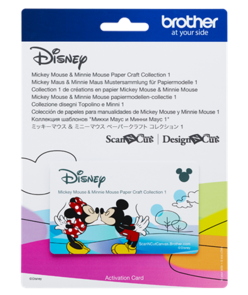 Brother Scan N Cut Mickey & Minnie Collection 1
