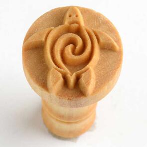 MKM Round Stamp 2.5cm Medium Sea Turtle