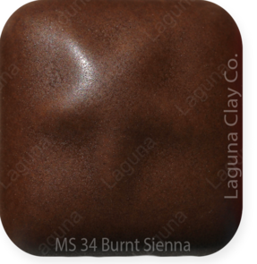 Laguna Moroccan Sand Brushable Glaze MS-34 Burnt Sienna