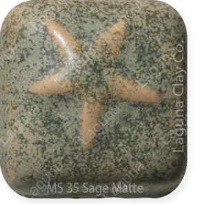 Laguna Moroccan Sand Brushable Glaze MS-35 Sage Matte