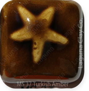Laguna Moroccan Sand Dry Powder Glaze MS-37 Turkish Amber