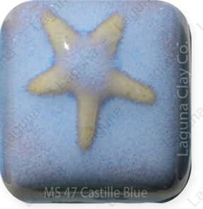 Laguna Moroccan Sand Dry Powder Glaze MS-47 Castile Blue
