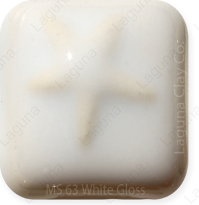 Laguna Moroccan Sand Brushable Glaze MS-63 Gloss White