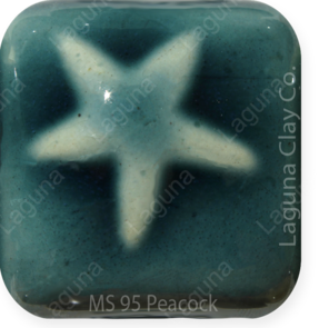 Laguna Moroccan Sand Dry Powder Glaze MS-95 Peacock