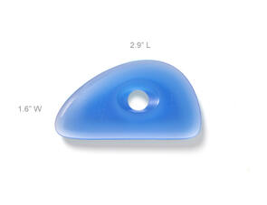 Xiem Tools Rigid Plastic Clay Rib 2