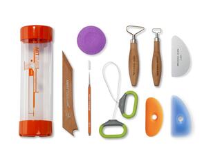 Xiem Tools Pottery Starter Tool Kit (10 pieces)