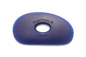 Mudtools Polymer Ribs Blue (Firm) Large Kidney 5
