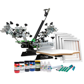Riley Hopkins 250 1 Station 4 Colour Screen Printing Starter Kit