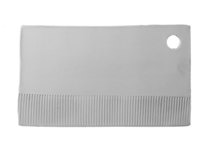 Bisque Imports Stoneware Ribbed Edge Charcuterie Board