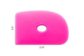 Mudtools Polymer Ribs Pink (Ultra Soft) D Shape 2