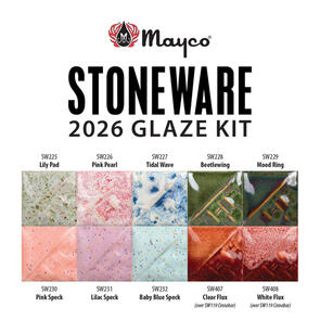 Mayco Stoneware Glaze Kit 2026 Set of 10, 10 x 118ml