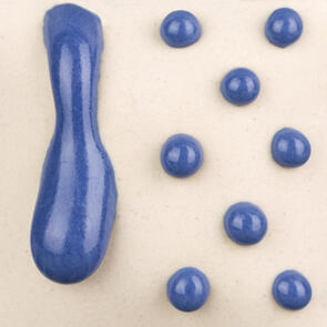 Mayco Stoneware Brushable Glaze SW424 Blue Melt Gloop