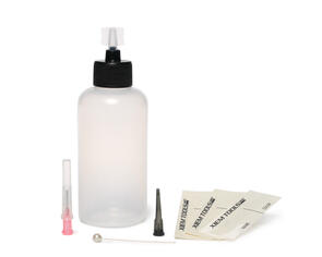 Xiem Tools Customizable Applicator Kit 118ml Bottle with 20 Gauge Tips