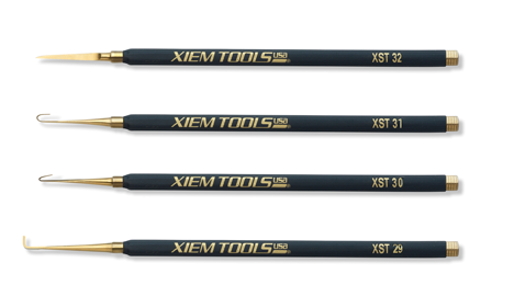 Xiem Tools Titanium Fused Korean Atelier Detail Carving Tool Set