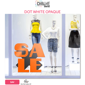CHROME DOT WHITE OPAQUE