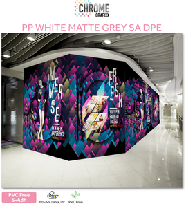CHROME PVC FREE PP WH MT GREY/REM DPE