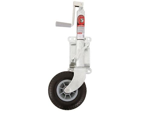 Jockey Wheel 250mm Solid Rubber Tyre - Swivel