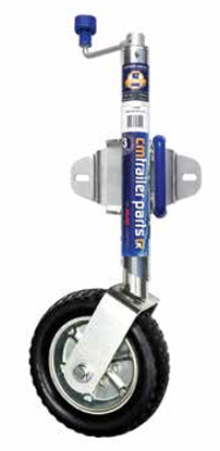 Jockey Wheel Premium 250mm Zinc Plated