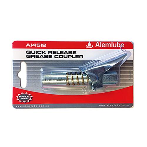 Quick Release Grease Gun Coupler 1/8" BSP